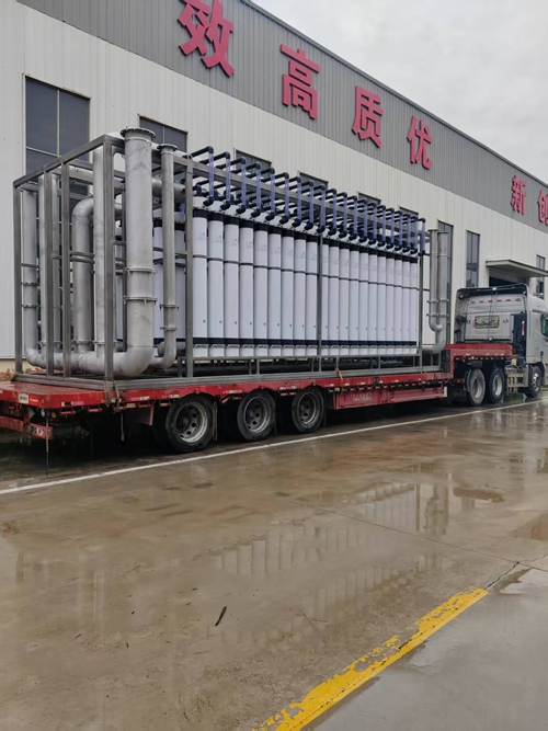 聊城電廠3500T/D除鹽水設備發貨