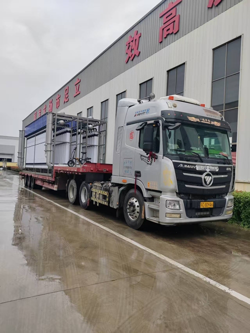 聊城電廠3500T/D除鹽水設備發貨