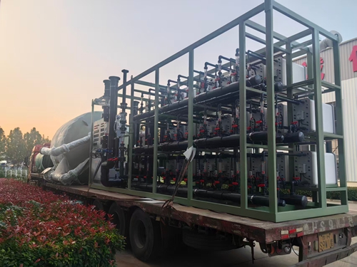 10.15某化工企業200T/H除鹽水設備發貨