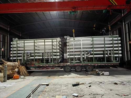 10.20某化工企業200T/H除鹽水設備發貨